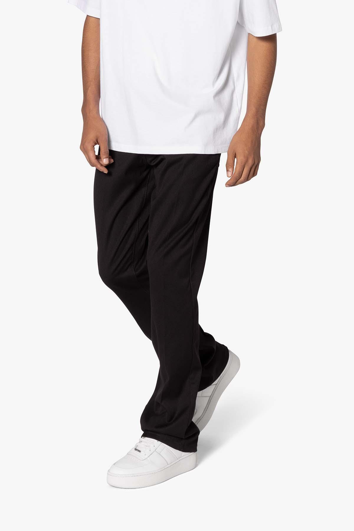 Front Pleat Flare Denim - Black Product Image