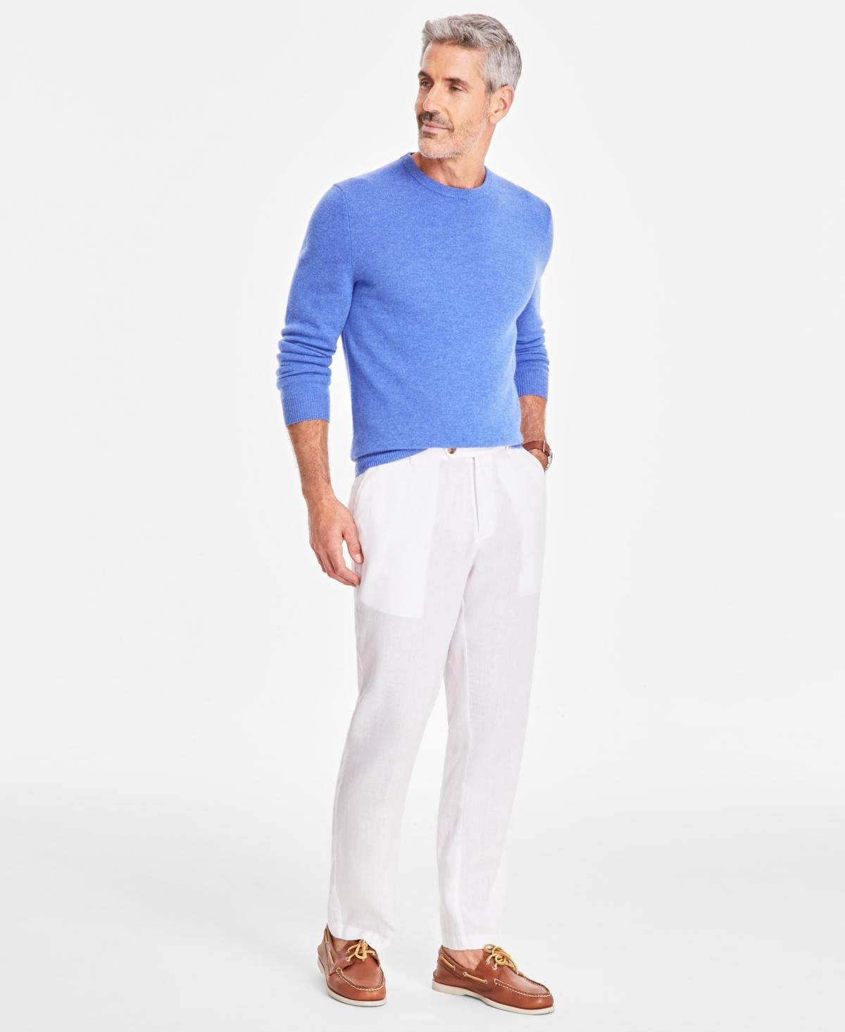 Club Room Mens Linen Solid Pants, Created for Macys Product Image