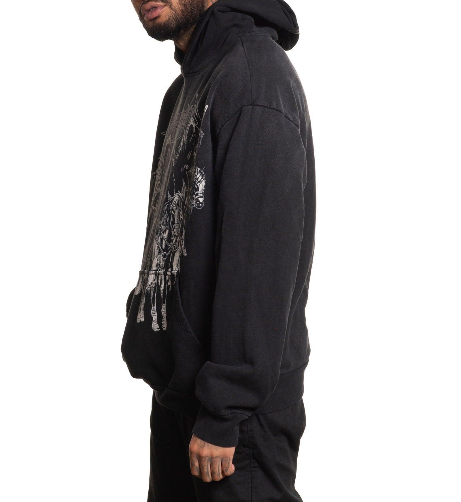 Black Night Hoodie Male Product Image