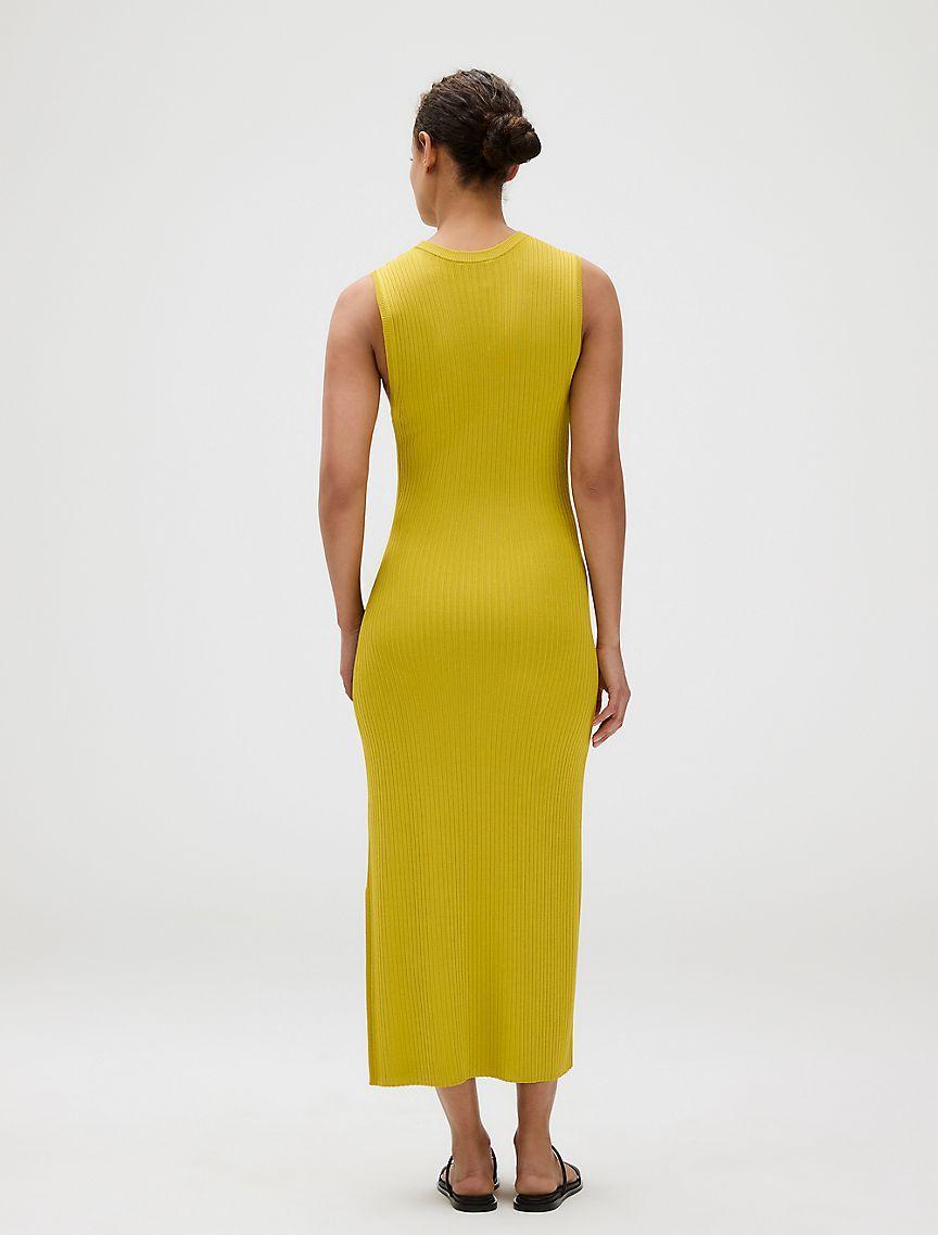 Viscose Ribbed Maxi Dress Product Image