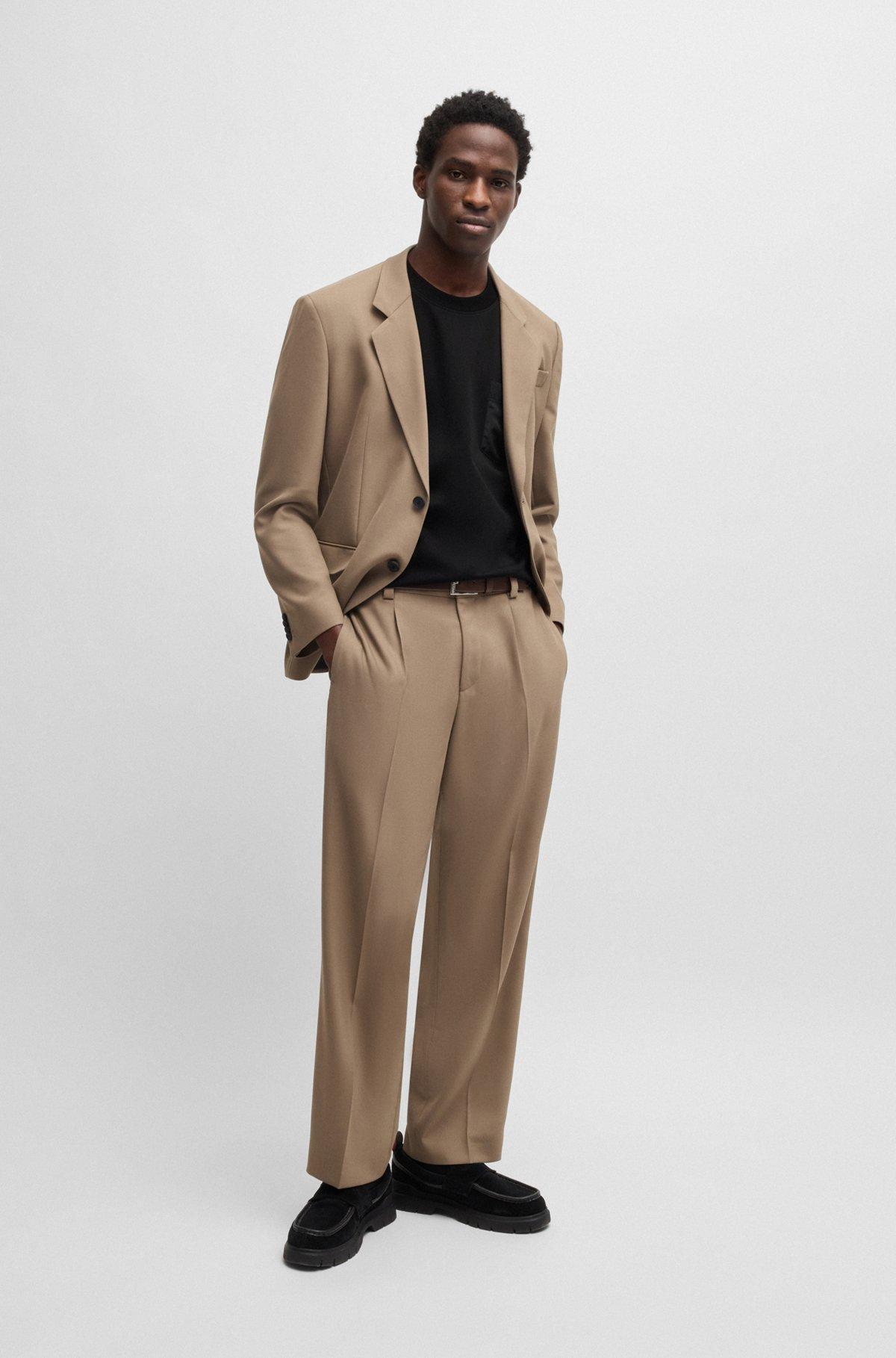 Interlock-cotton T-shirt with contrast pocket Product Image