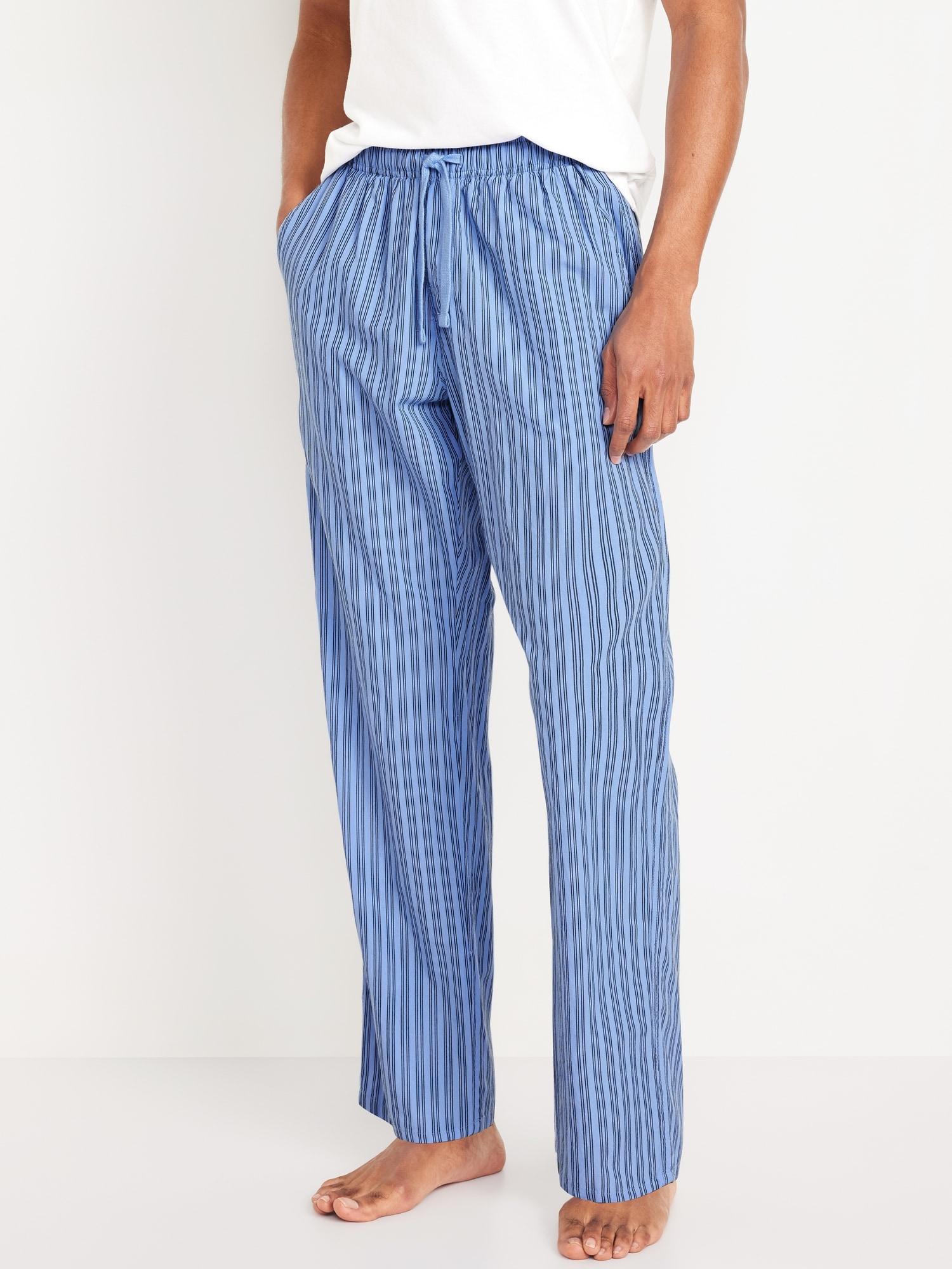 Poplin Pajama Pants for Men Product Image