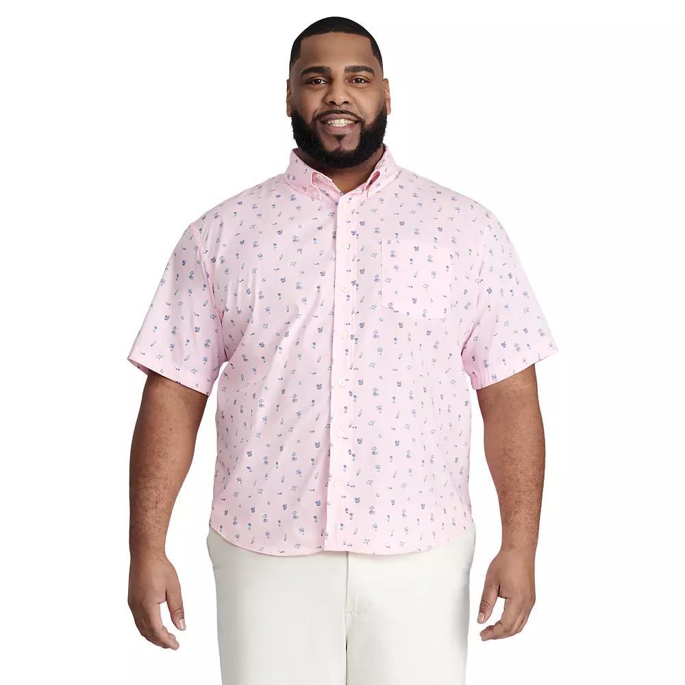 Big & Tall IZOD Advantage Classic-Fit Performance Button-Down Shirt, Men's,  Product Image