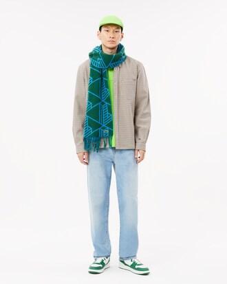 Jacquard Monogram Wool Scarf Product Image