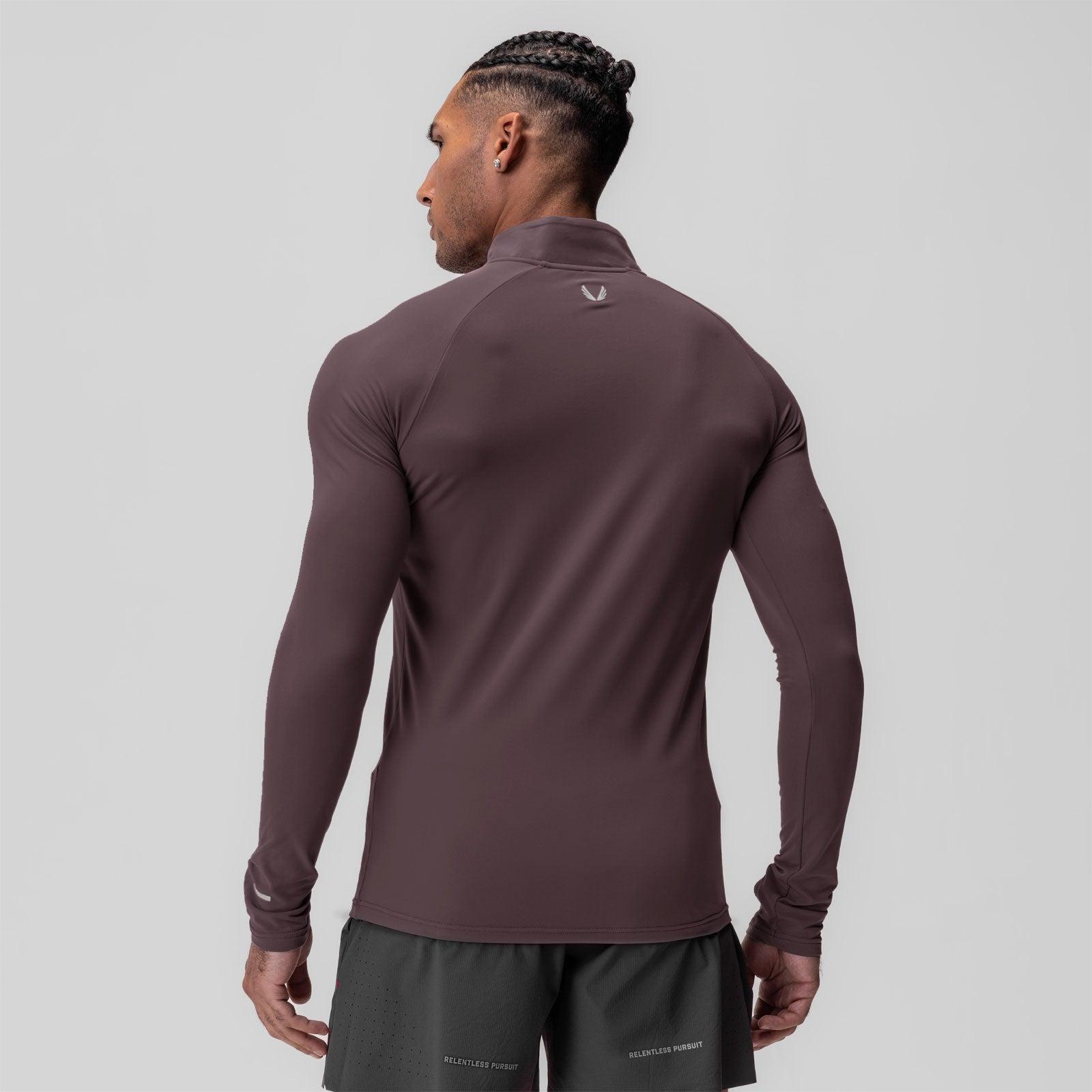 0906. Thermal Training Quarter Zip - Nightshade "Cyber" Product Image