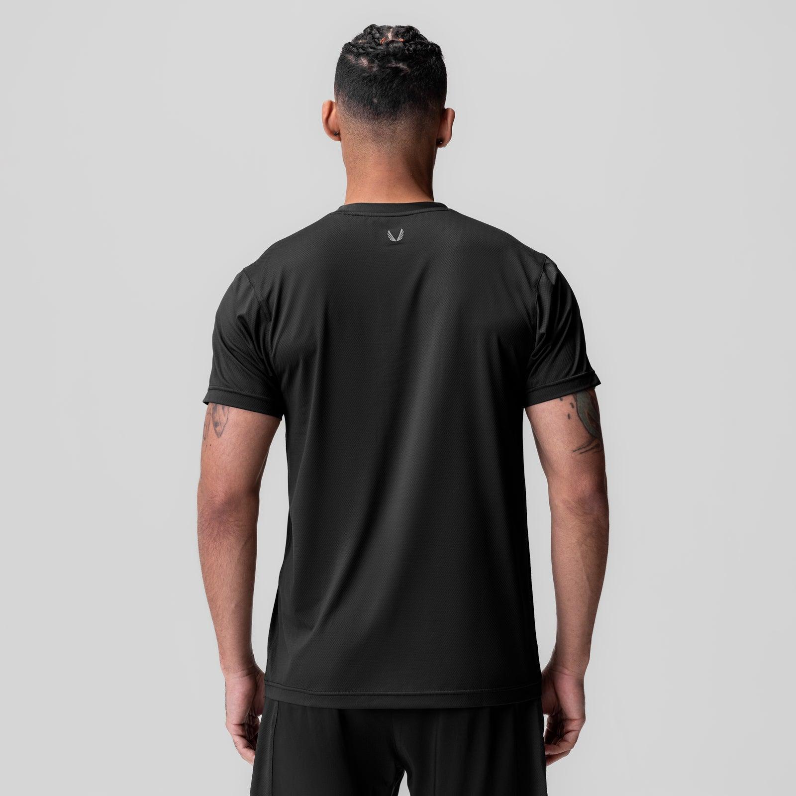 ASRV x Tonal AeroSilver® Essential Tee - Black Product Image