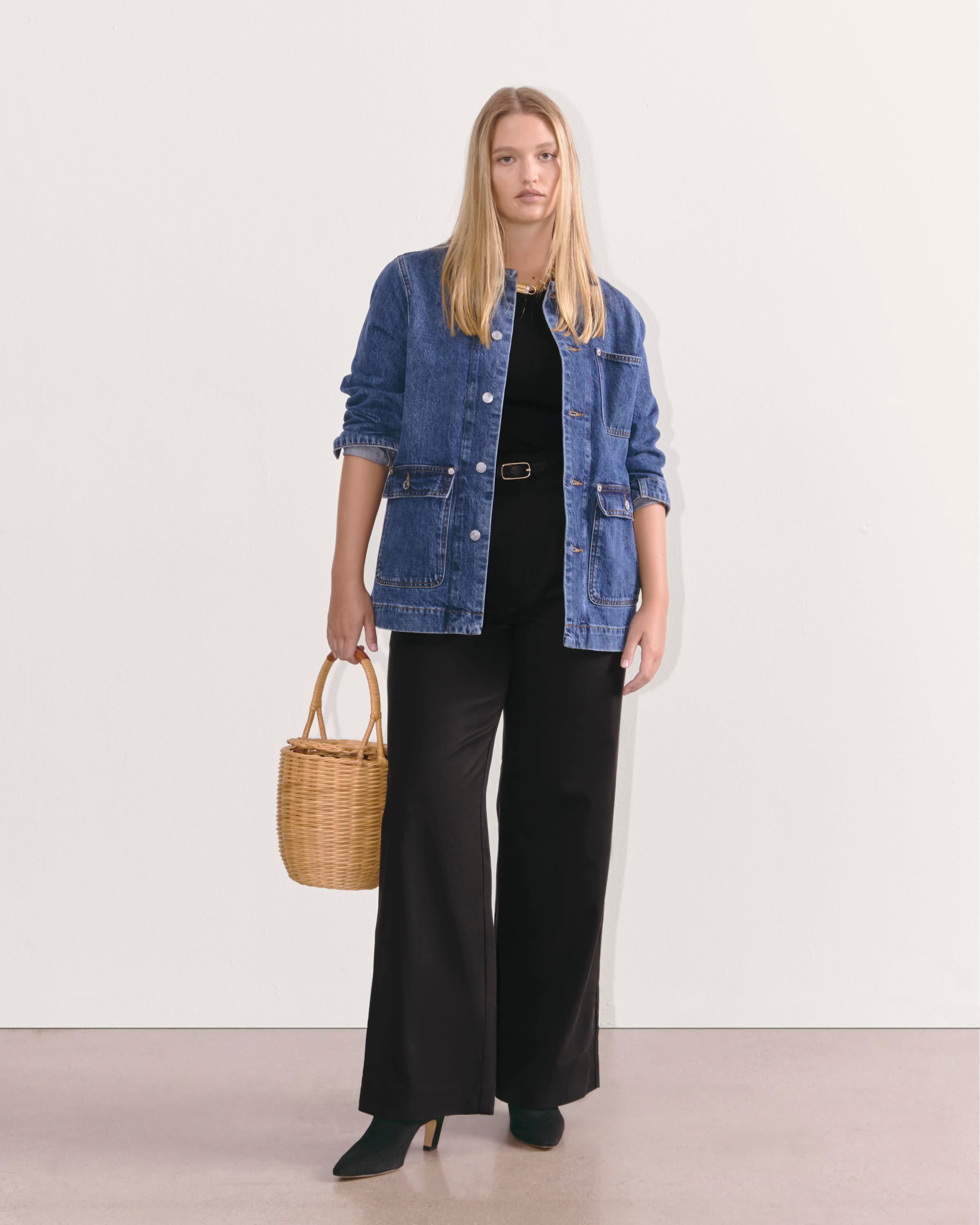 Womens Draper Pleated Pant in Buttersmooth by Everlane Product Image