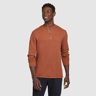 Men's Eddie's Favorite Ultrasoft Thermal Henley Product Image