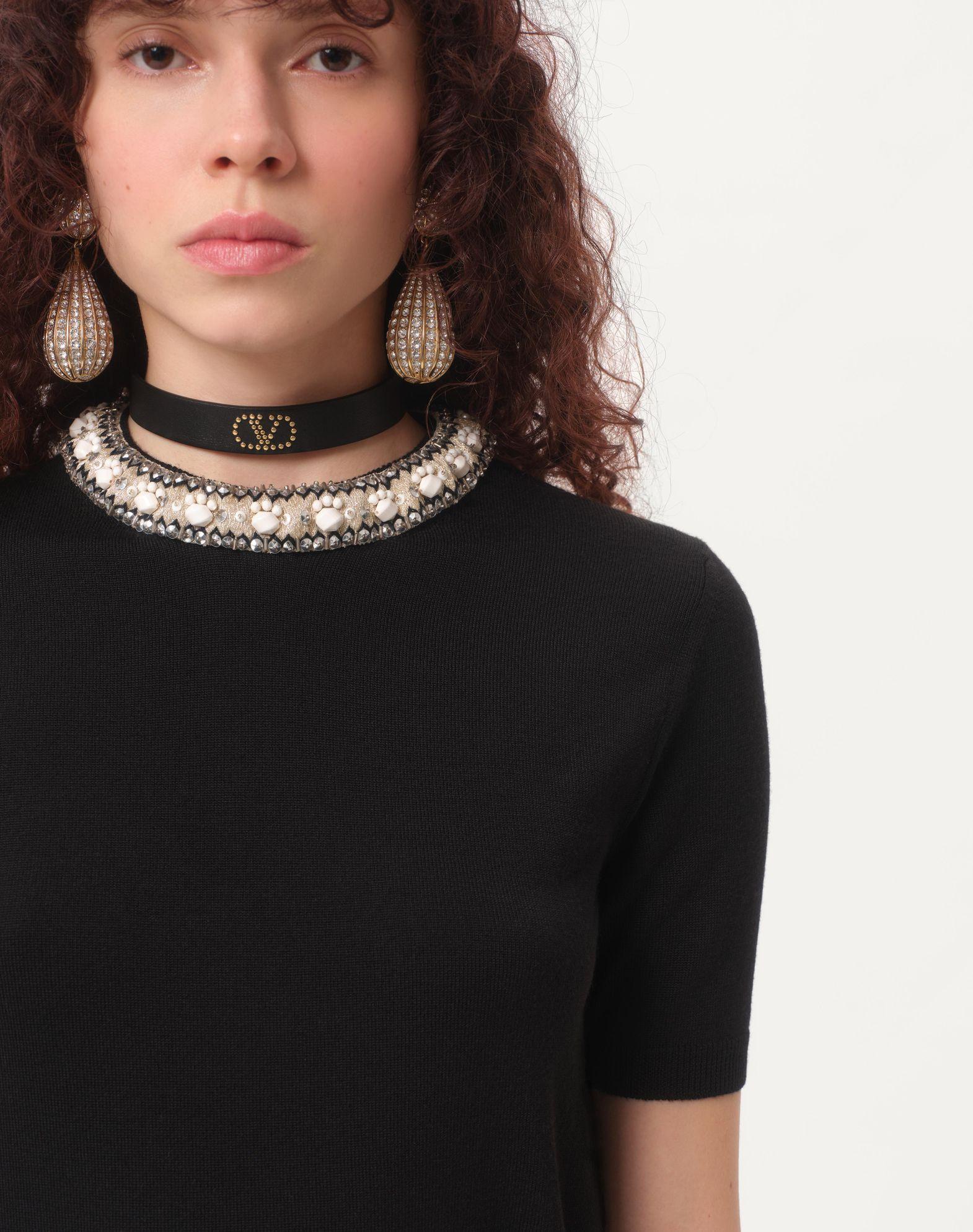 Embroidered Sweater Product Image