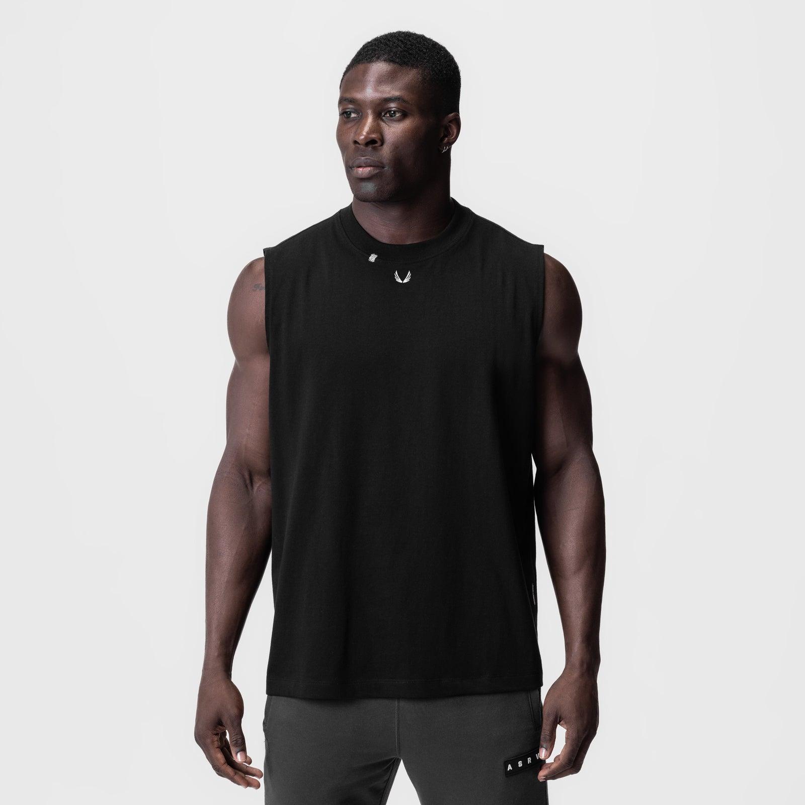 0807. Tech Essential™ Relaxed Cutoff   -   Black/Black "OTWR" Product Image