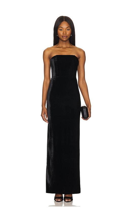 HOUSE OF HARLOW 1960 Cici Maxi Dress In Black Product Image