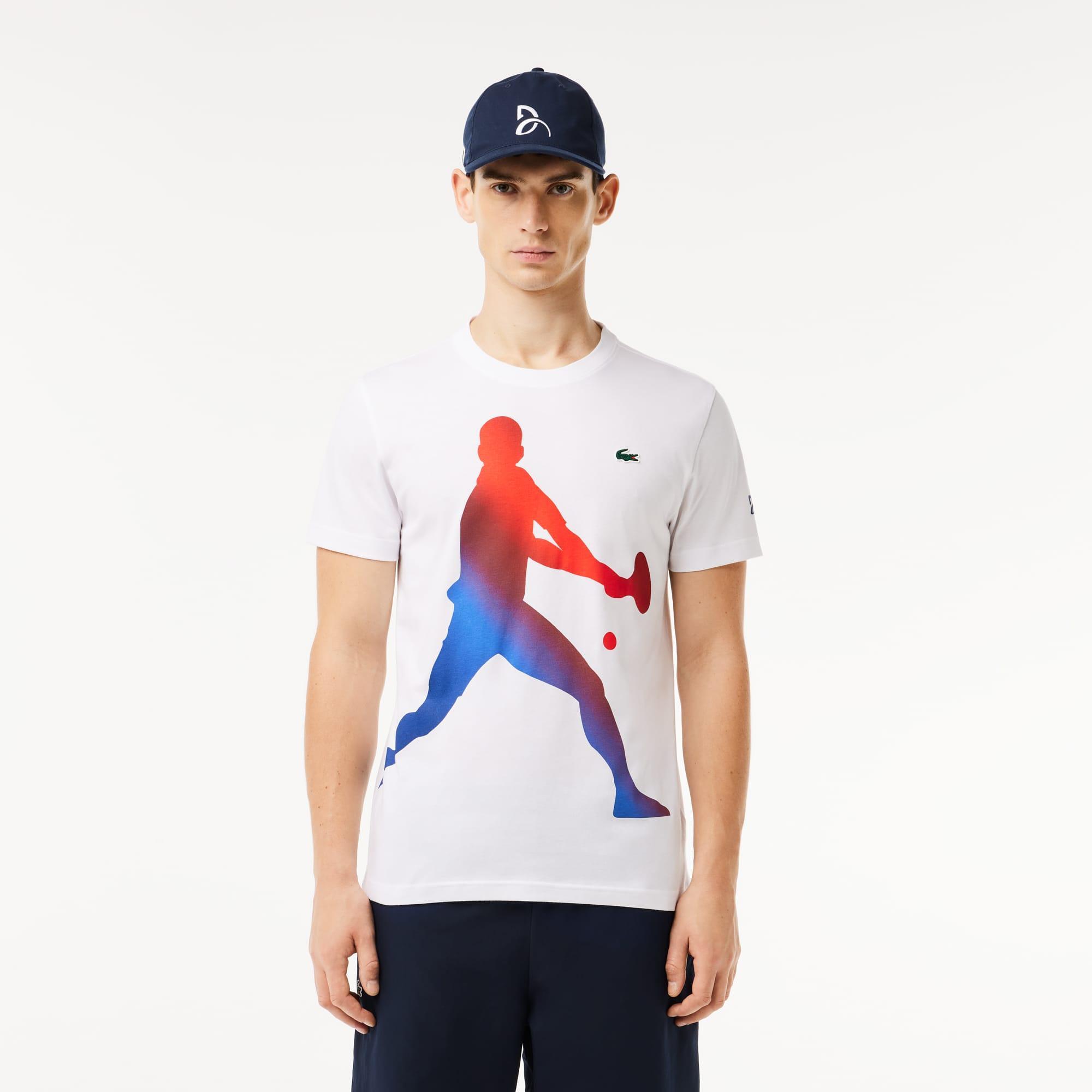 Men's Lacoste Tennis x Novak Djokovic T-Shirt & Cap Set Product Image