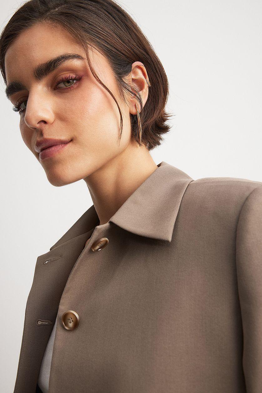 Oversized Short Blazer Product Image