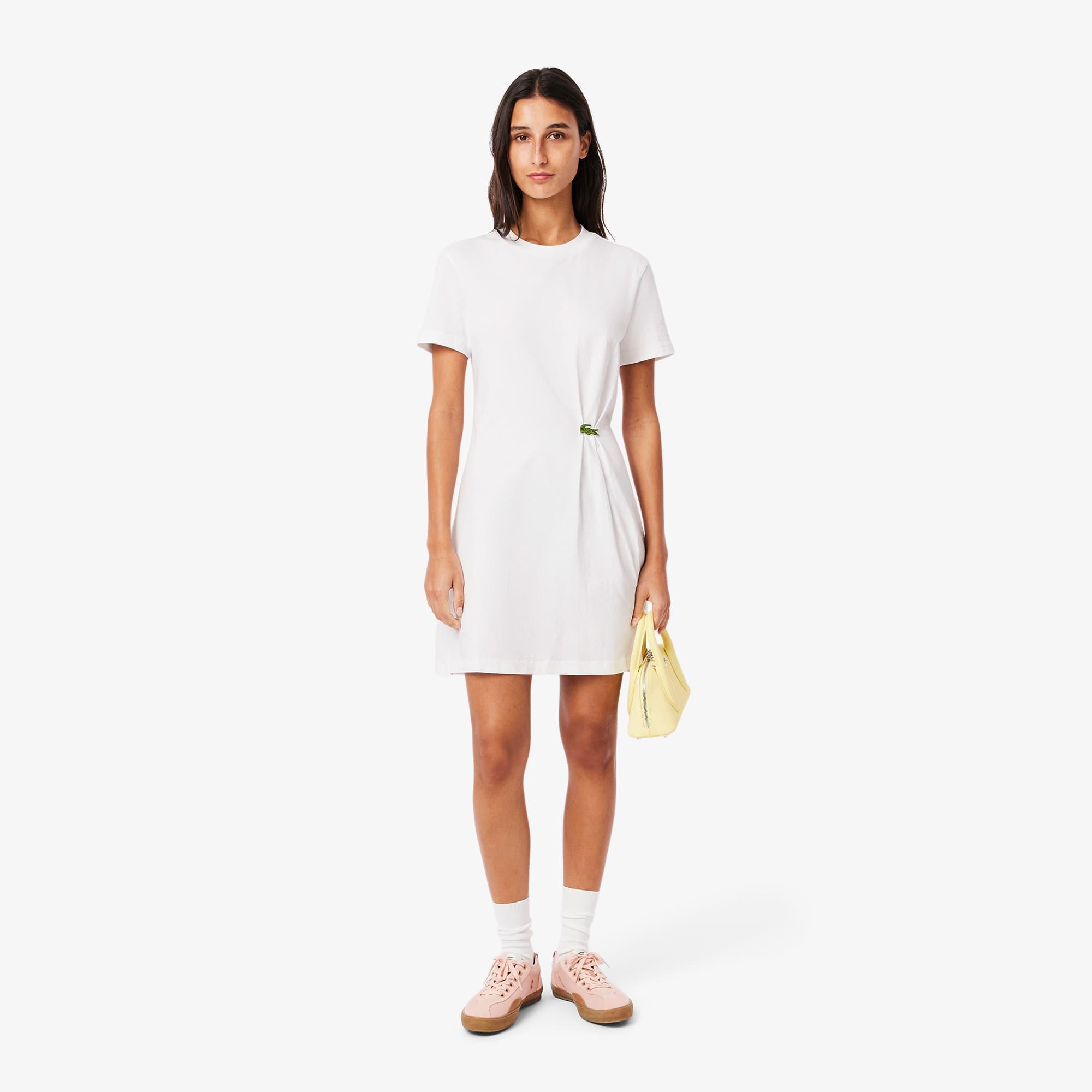 Draped T-shirt Dress Product Image