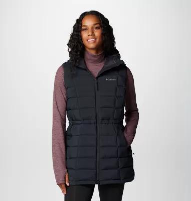 Women's Columbia Ardenwood Mid Down Vest, Size: XXL, Fig Product Image