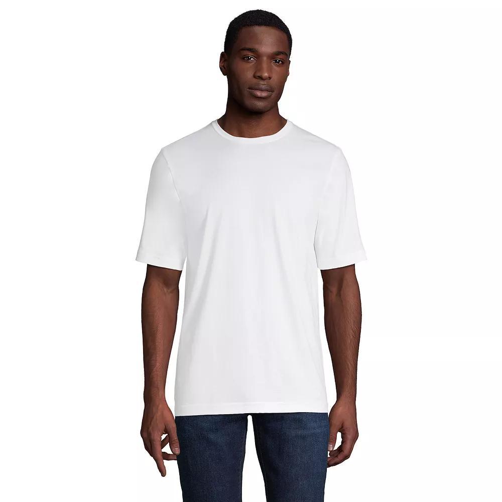 Big & Tall Lands' End Classic-Fit Supima Tee, Men's,  Product Image