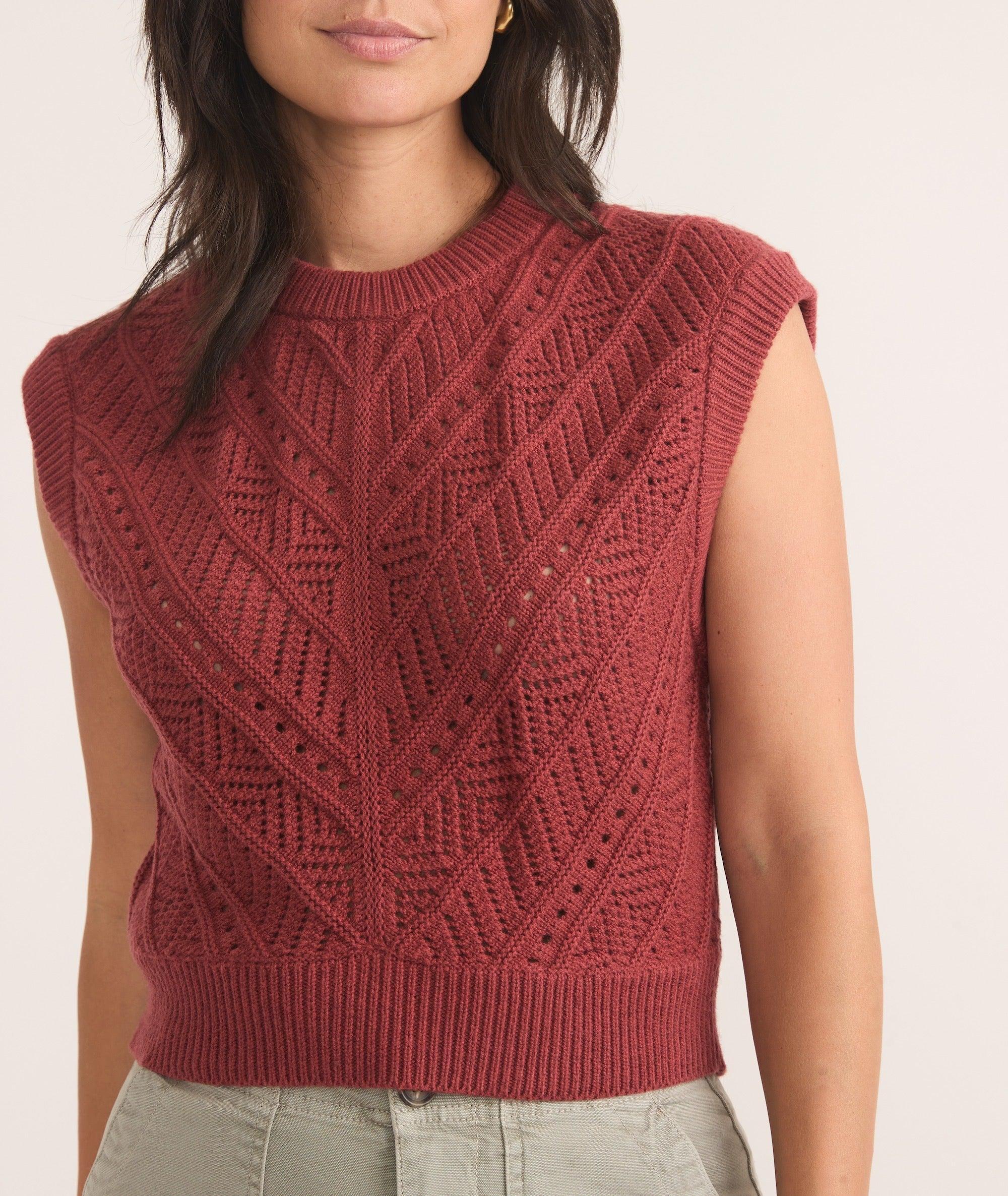 Brooke Sweater Vest Product Image