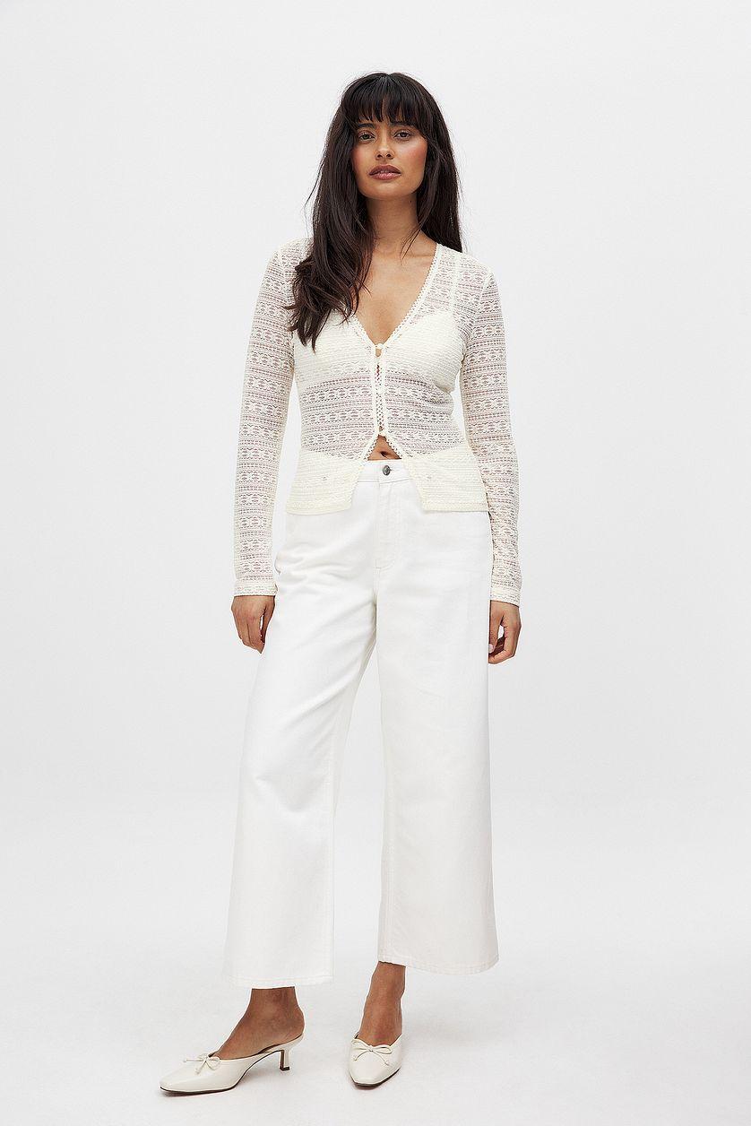 Long Sleeve Lace Top Product Image