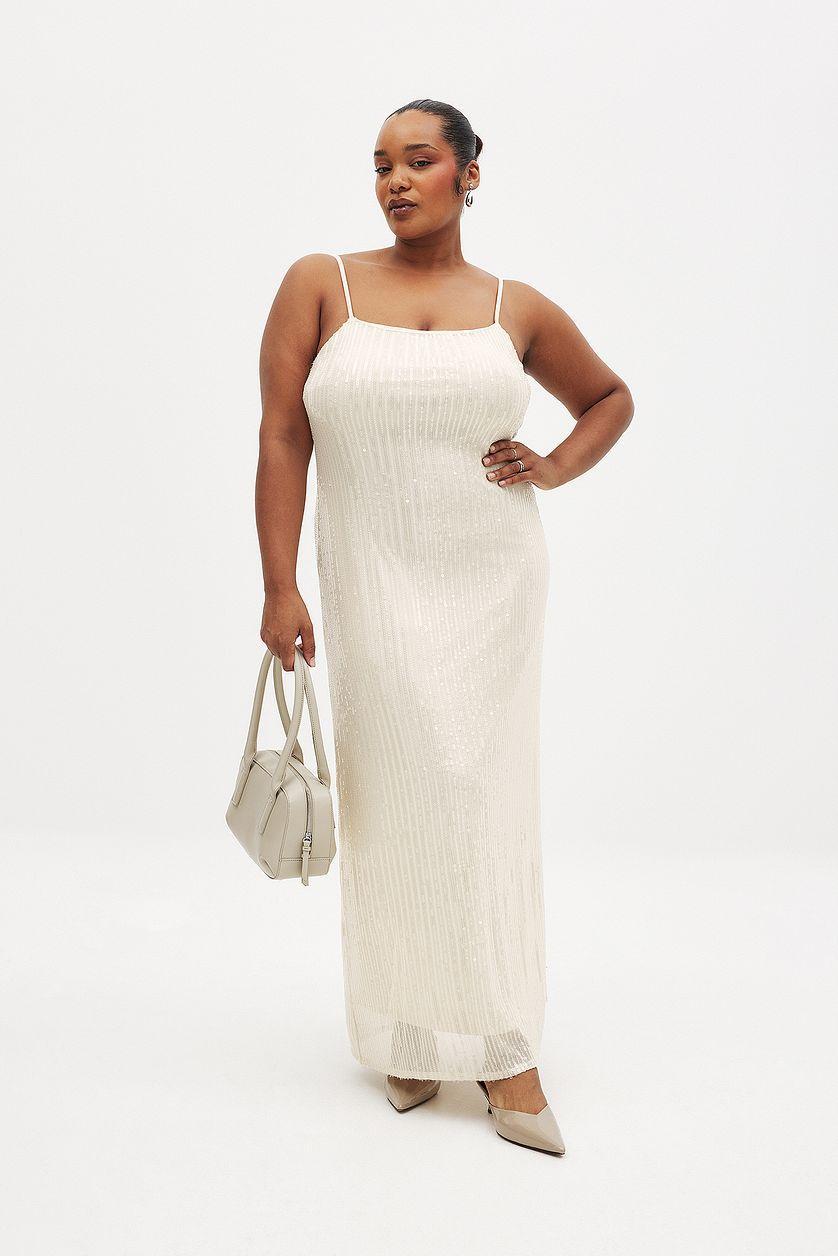 Mermaid Sequin Maxi Dress Product Image