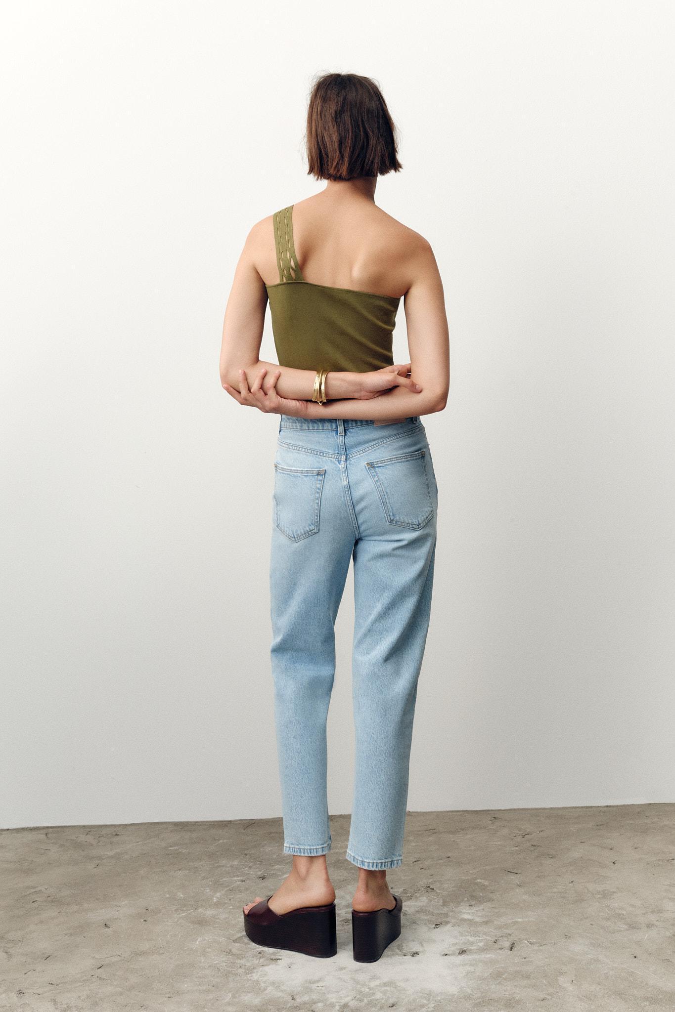 ASYMMETRIC KNIT TOP Product Image