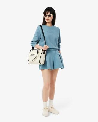 Pleated Fleece Shorts Product Image