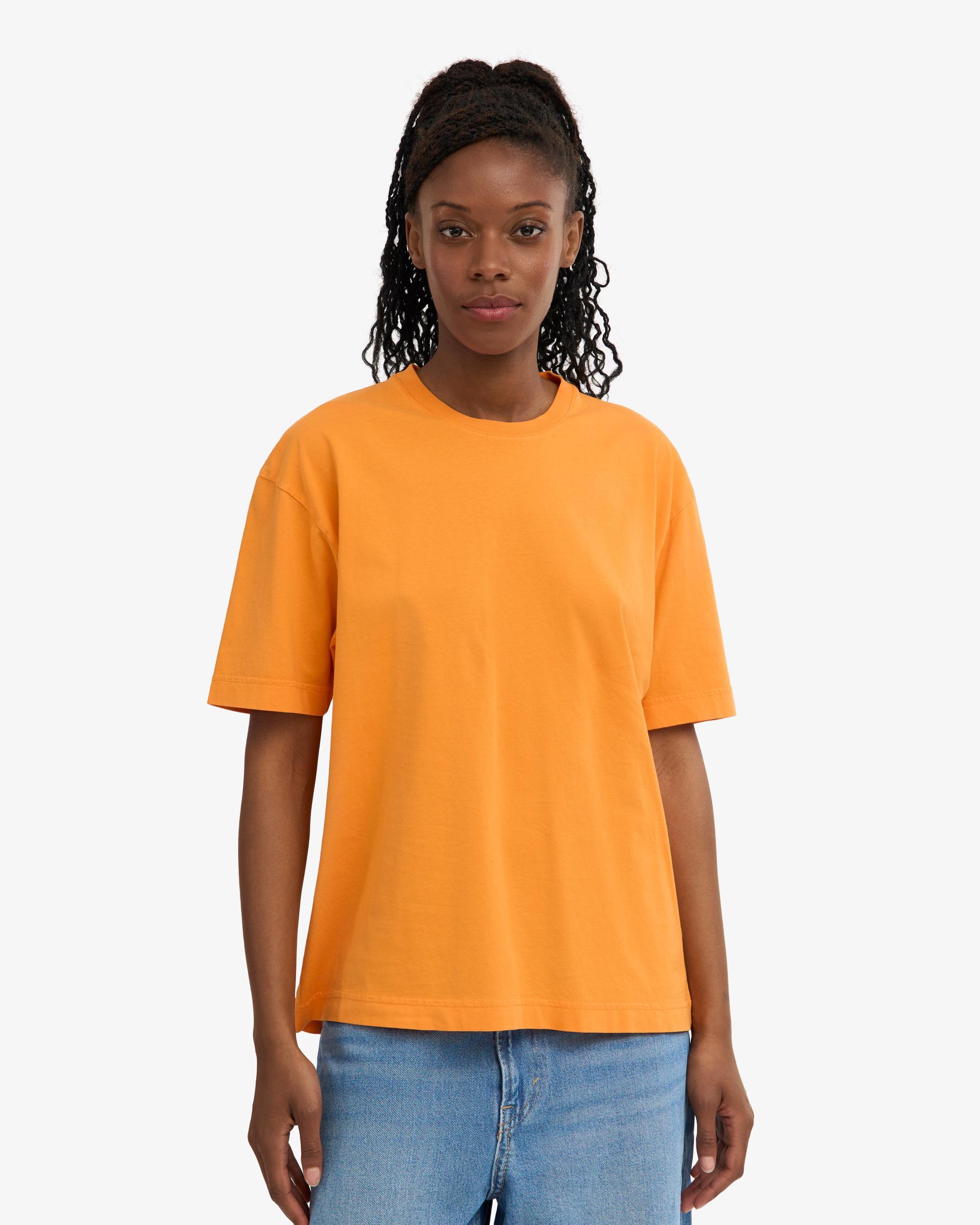 Oversized Organic T-Shirt - Cedar Brown Product Image