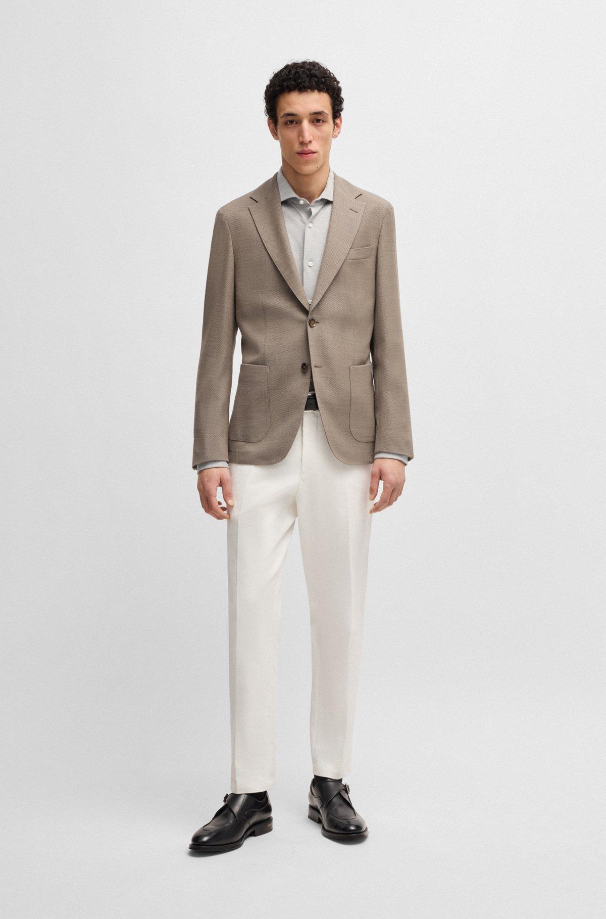 Slim-fit shirt in a stretch-cotton Product Image