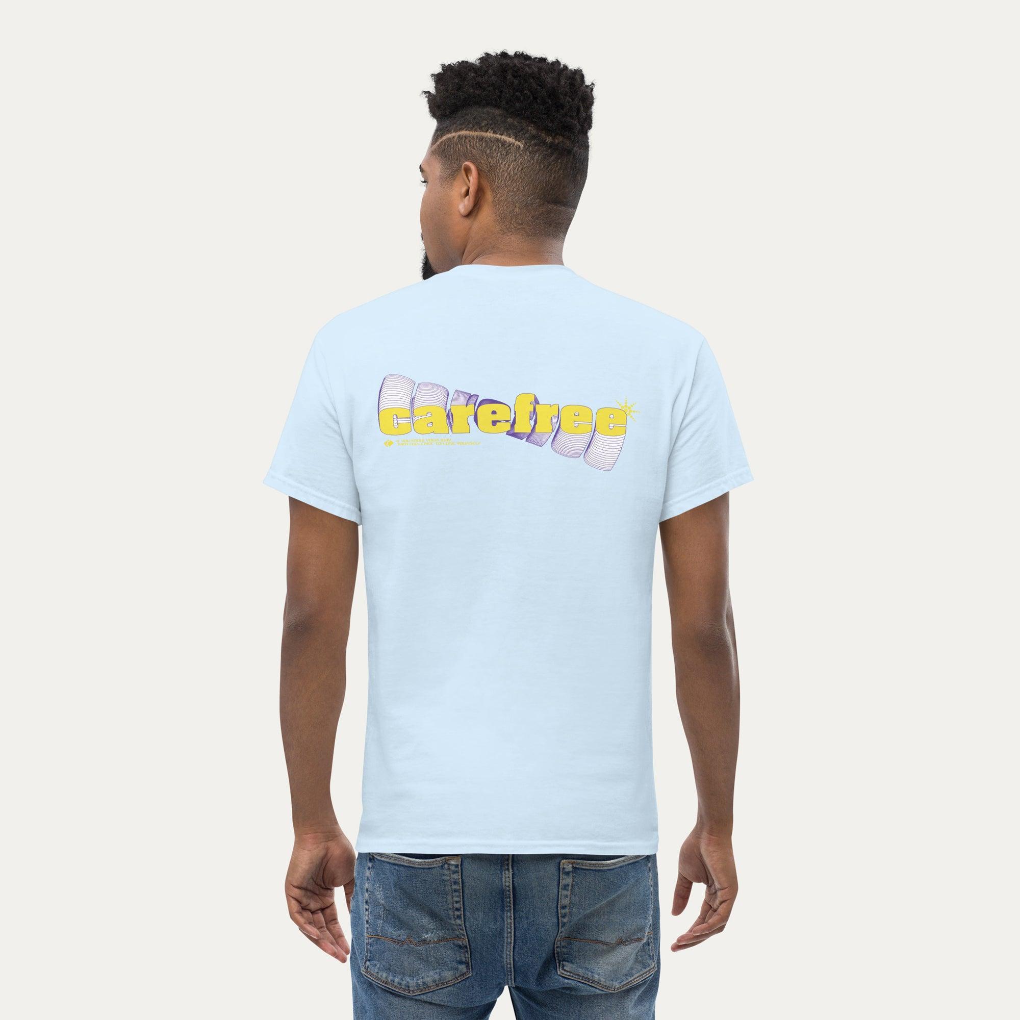 Carefree Graphic Tee Male Product Image