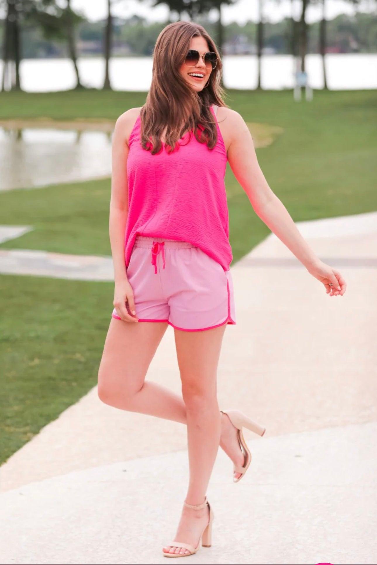 Jess Think Pink Shorts Product Image