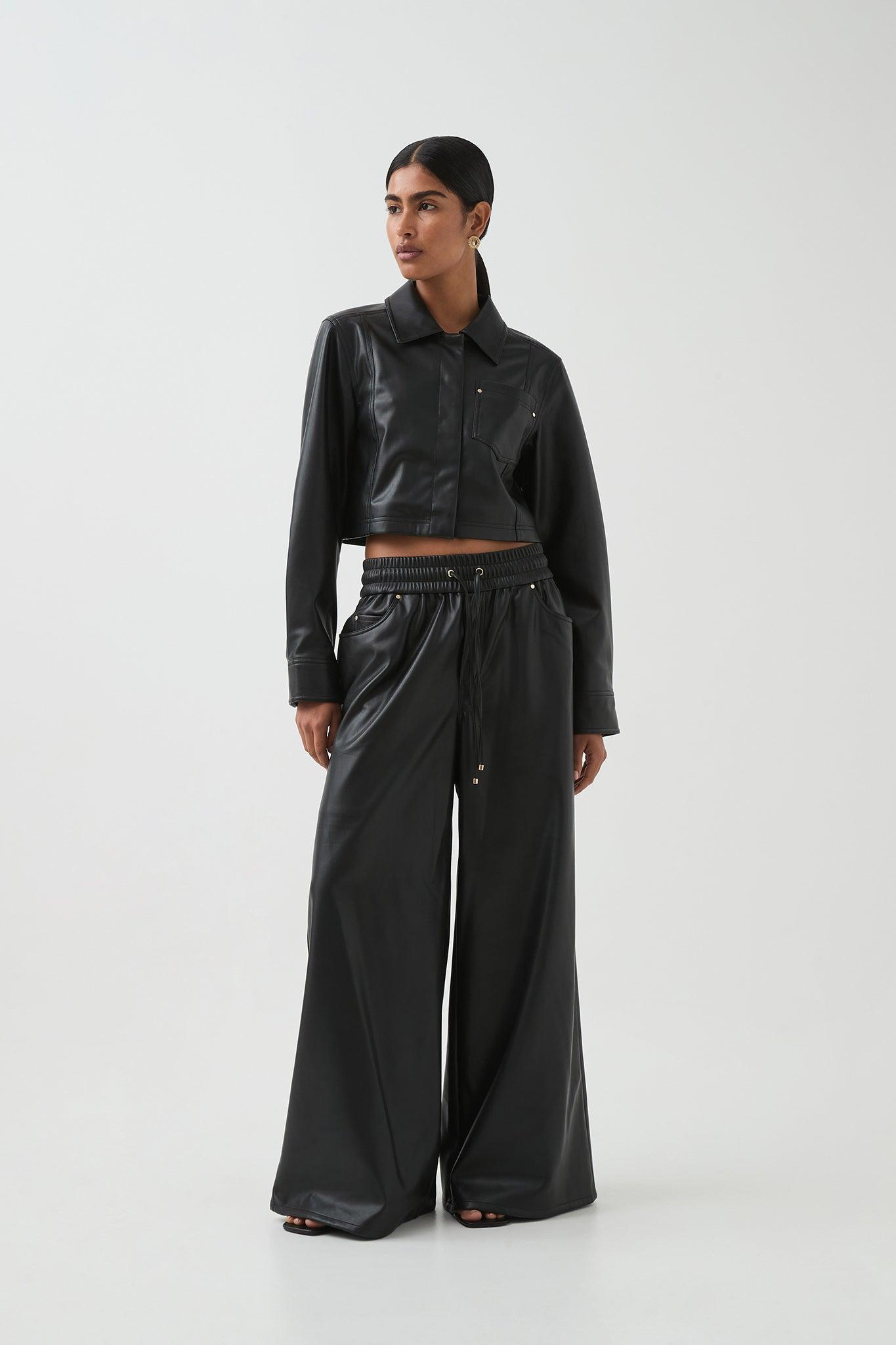 Raven Crop Shirt Product Image