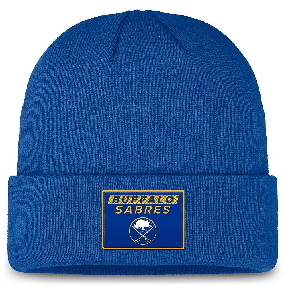 Men's Fanatics Blue Toronto Maple Leafs Authentic Pro Cuffed Knit Hat, Mpl Blue Product Image