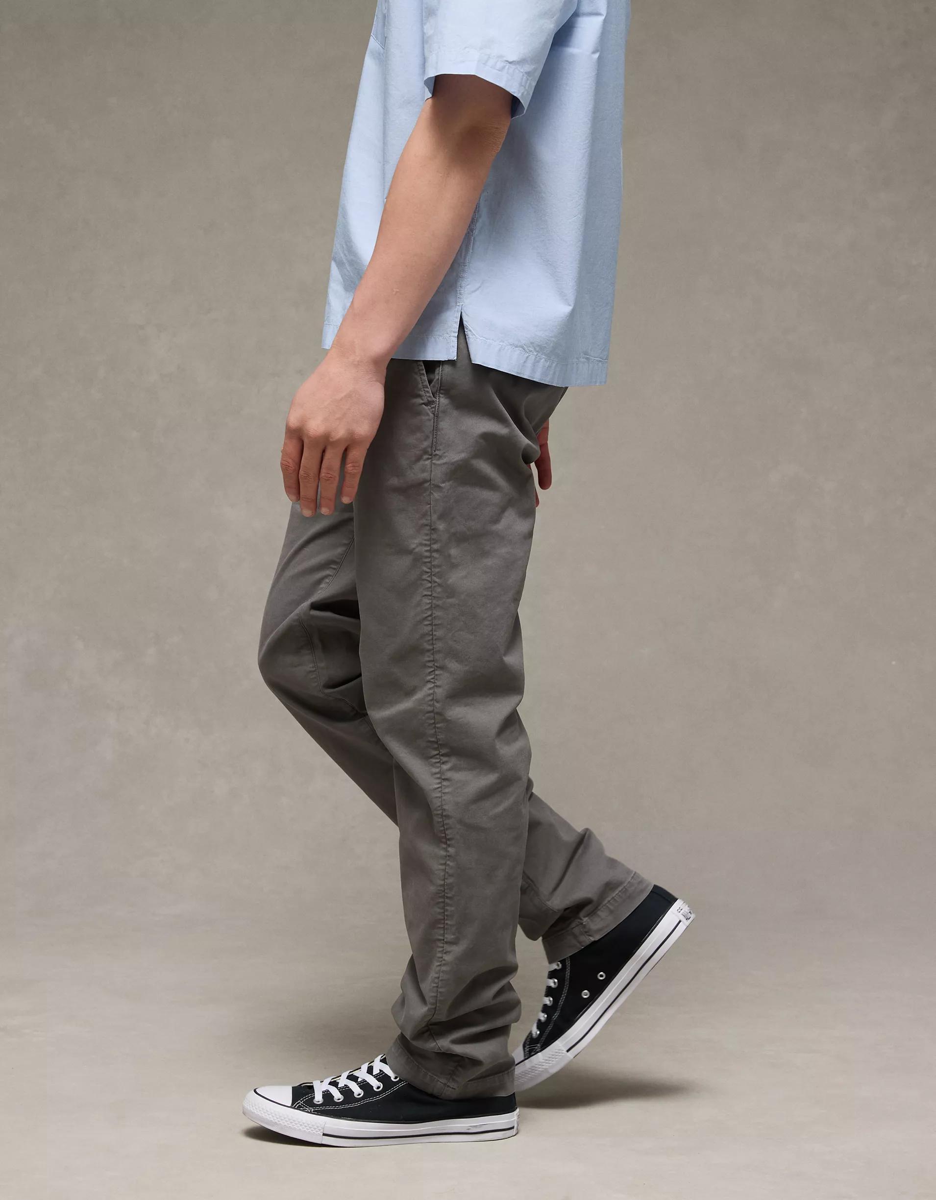 AE Flex Original Straight Lived-In Khaki Pant Product Image