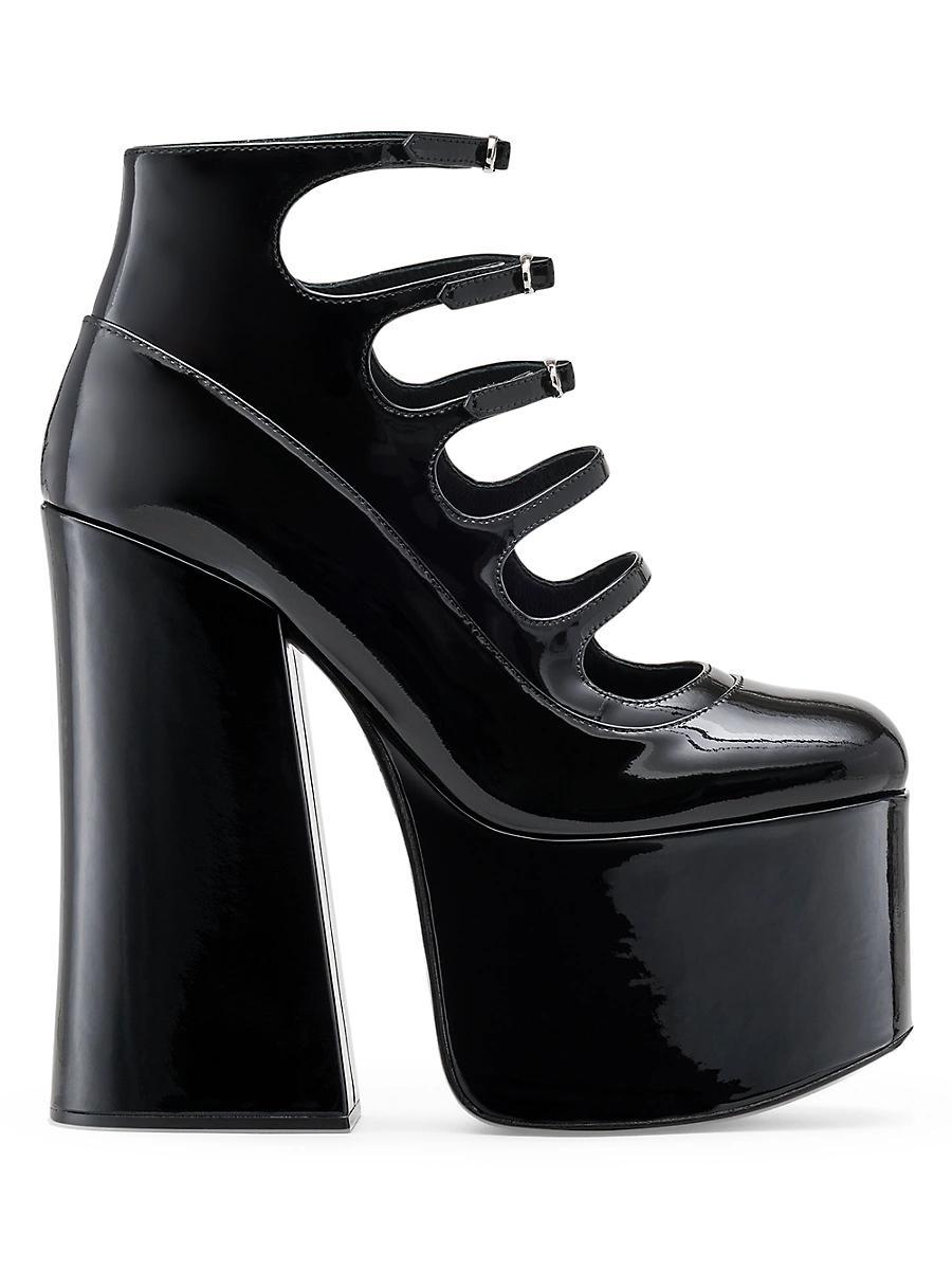 Womens Kiki 160MM Leather Platform Ankle Boots Product Image