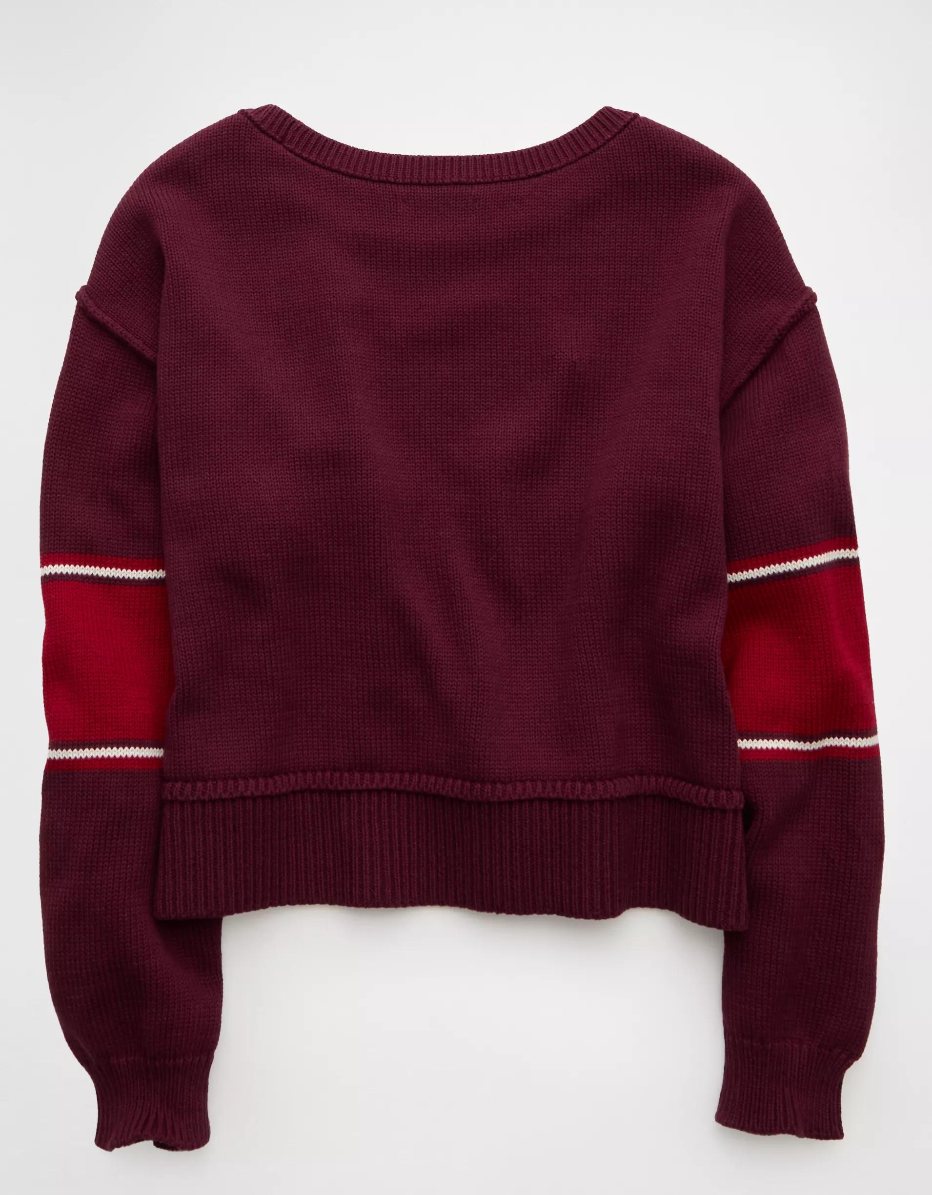 AE Boatneck Graphic Sweater Product Image