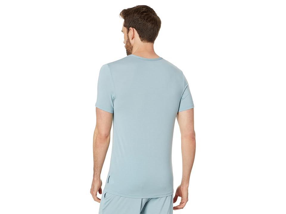 Calvin Klein Mens Ultra-Soft Modern Sleep Tee - Red - S Product Image