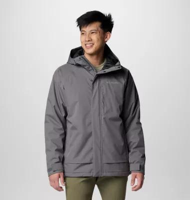 Columbia Men's Black Mesa Rain Jacket- Product Image