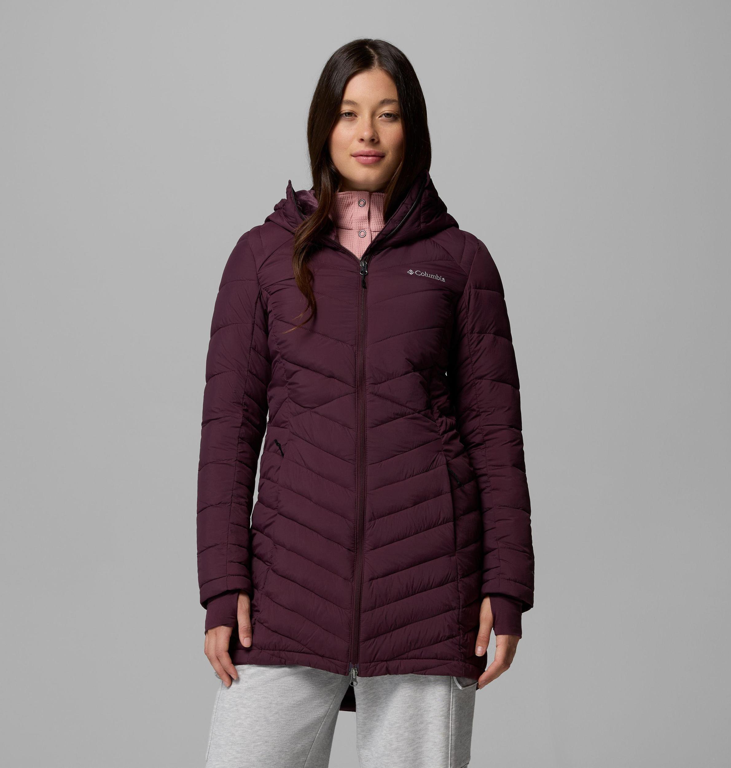Columbia Womens Joy Peak II Mid Hooded Jacket- Product Image