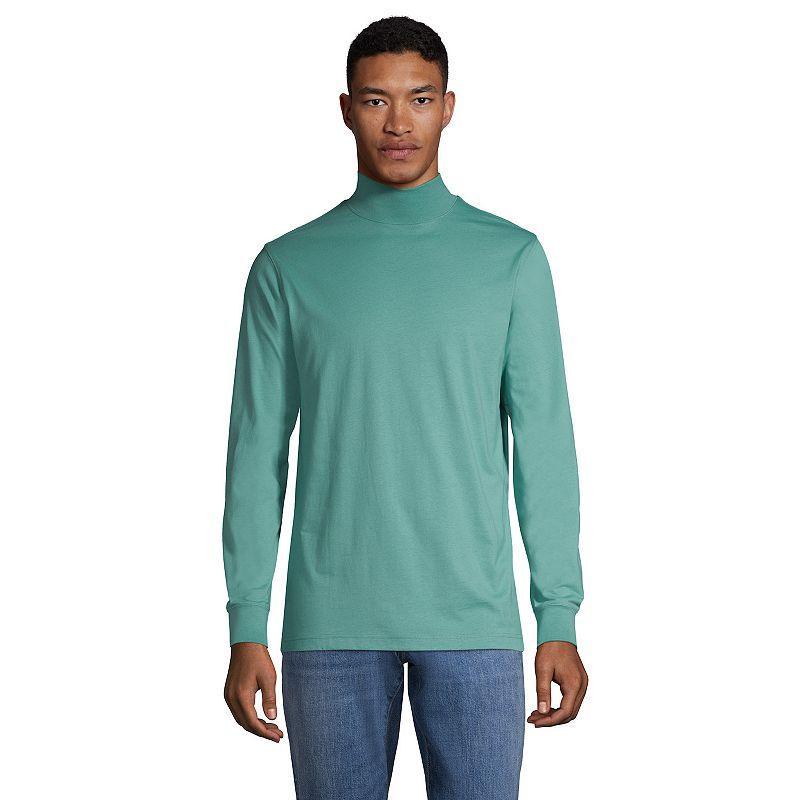 Big & Tall Lands' End Super Mock Turtleneck, Men's,  Product Image