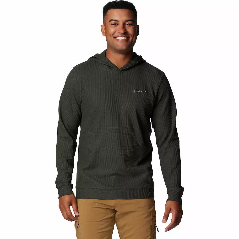 Men's Columbia Pitchstone Knit Hoodie, Size: XXL, Green Product Image