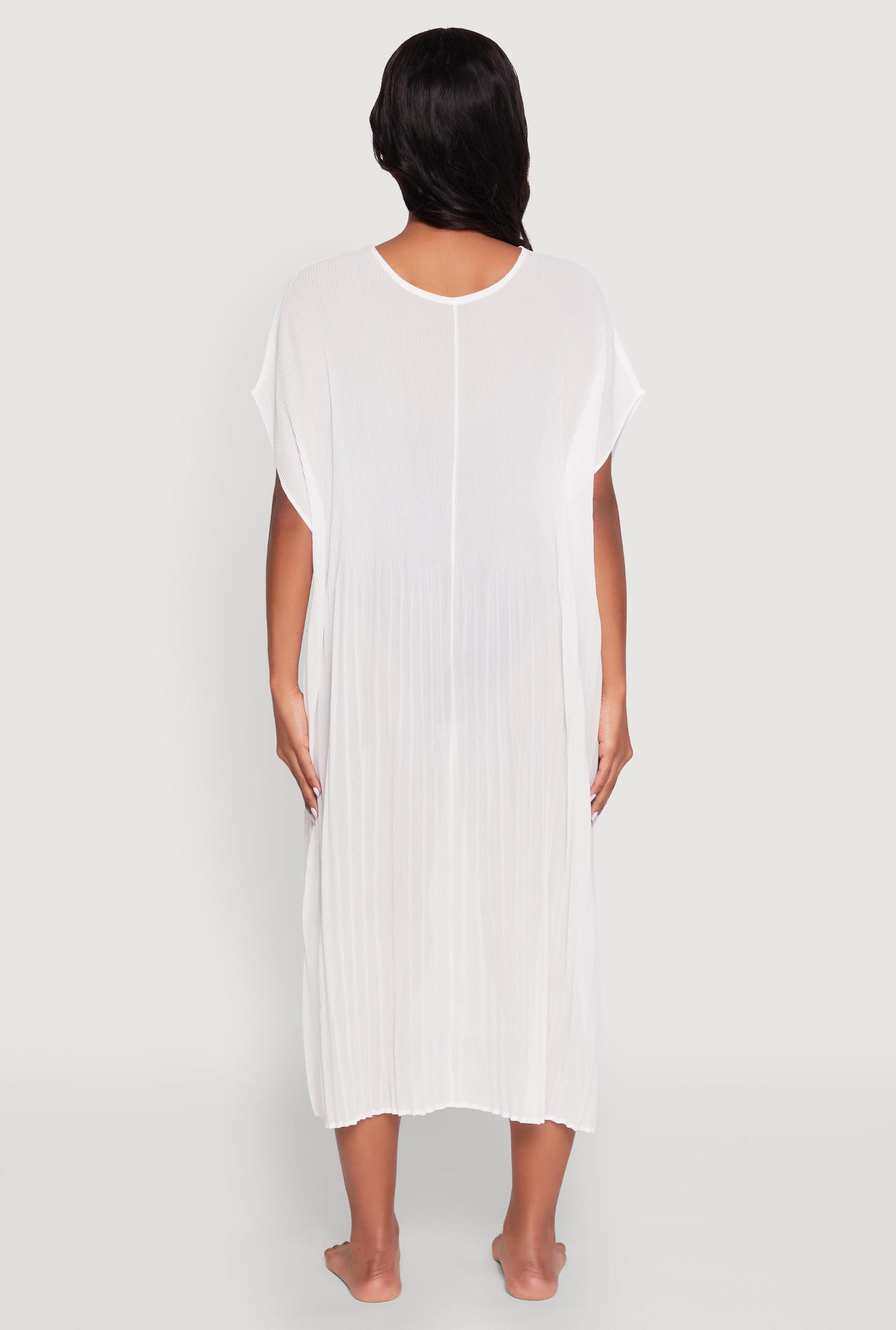 Plisse Swim Cover Up Female Product Image