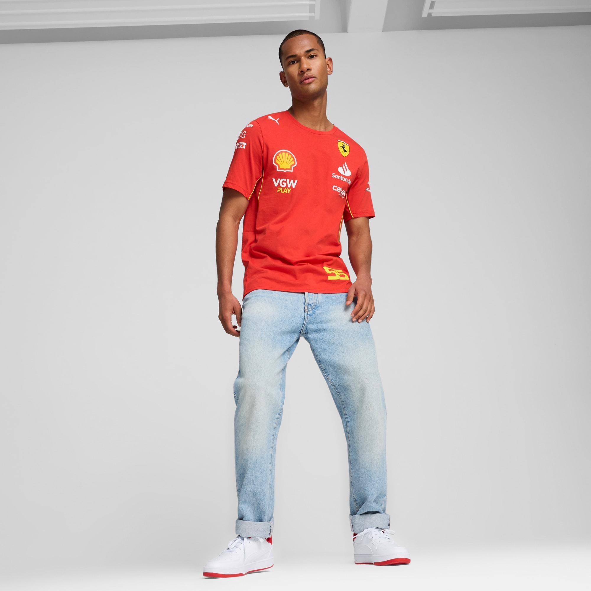 Scuderia Ferrari Sainz Men's Tee Product Image