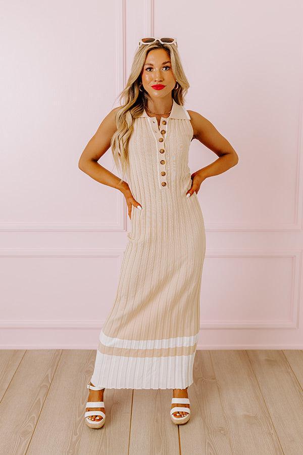 Skyline Soiree Ribbed Midi Product Image