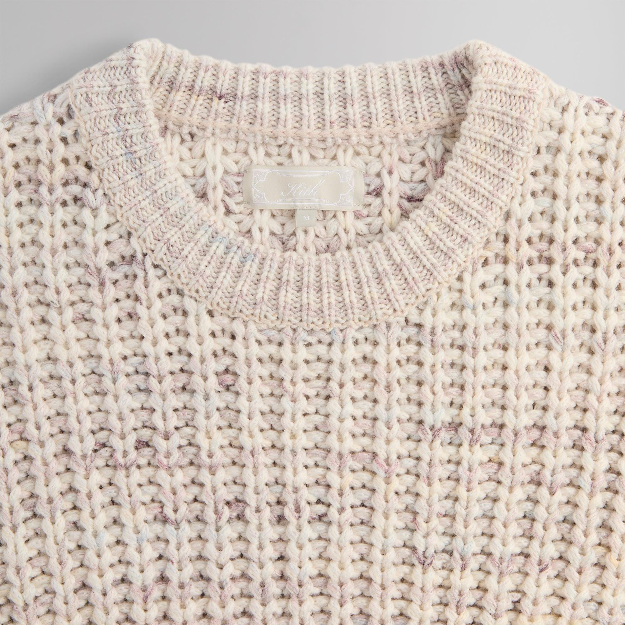 Kith Lyon Sweater - Snow Male Product Image