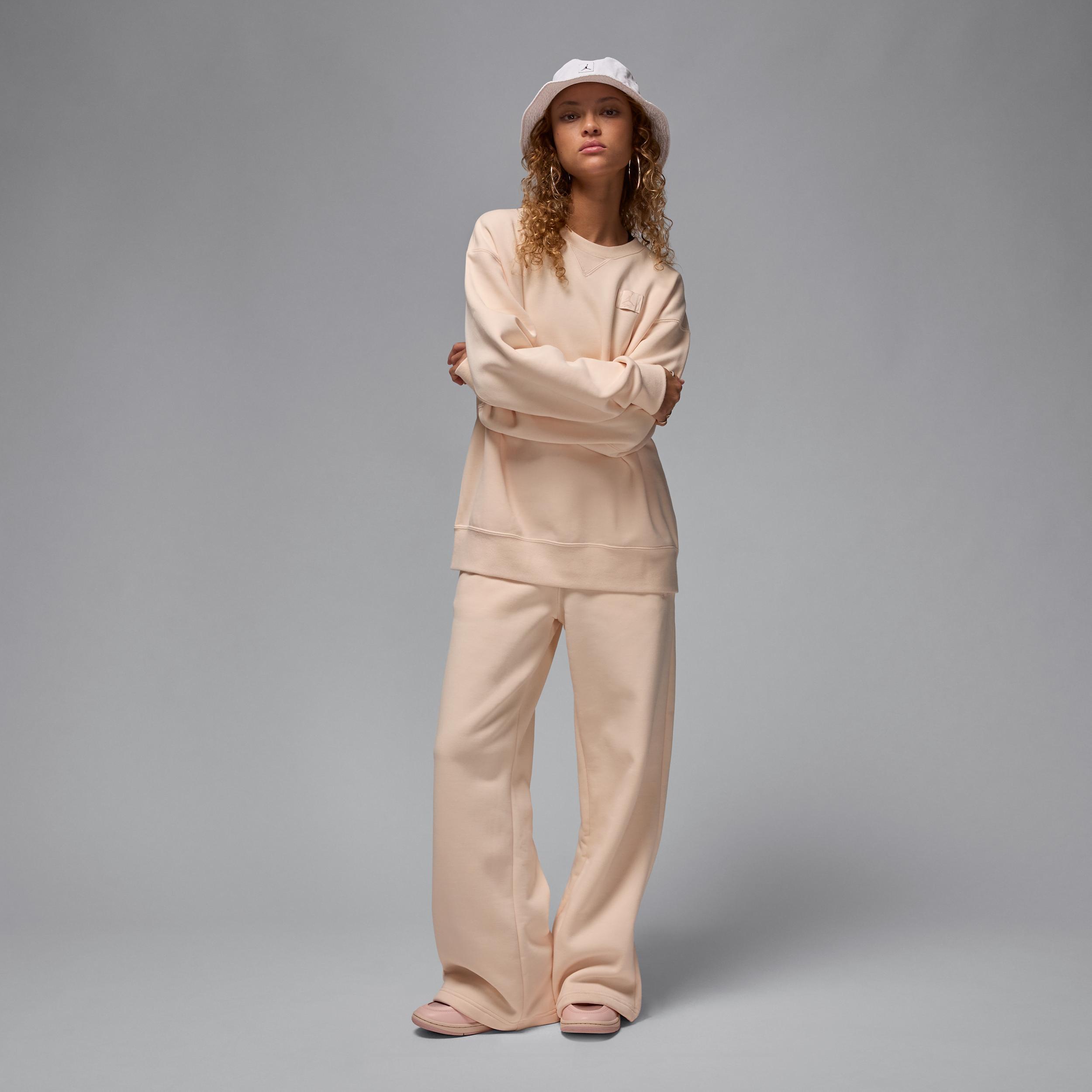 Women's Jordan Flight Fleece Crew-Neck Sweatshirt Product Image