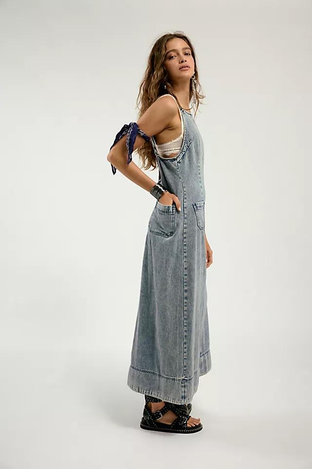 Dex Denim Midi Dress Product Image