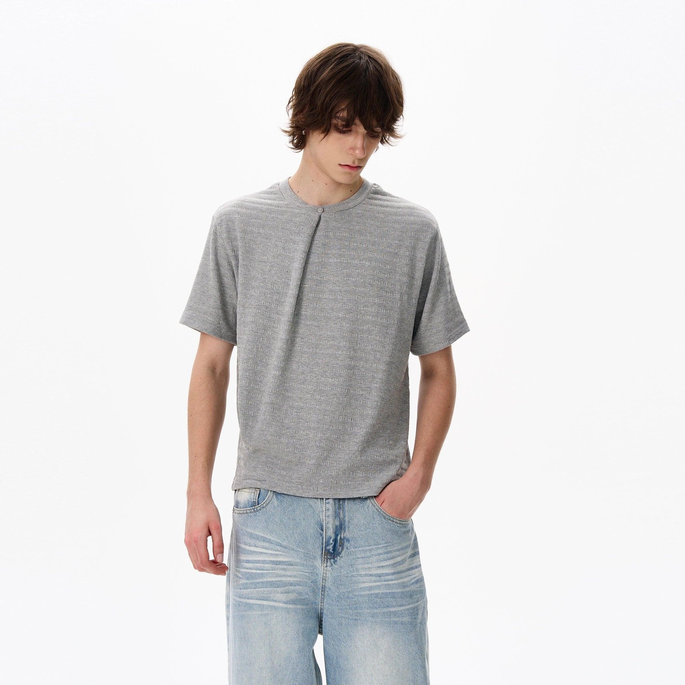 RT No. 18190 KNIT COLLAR SHORT SLEEVE Product Image