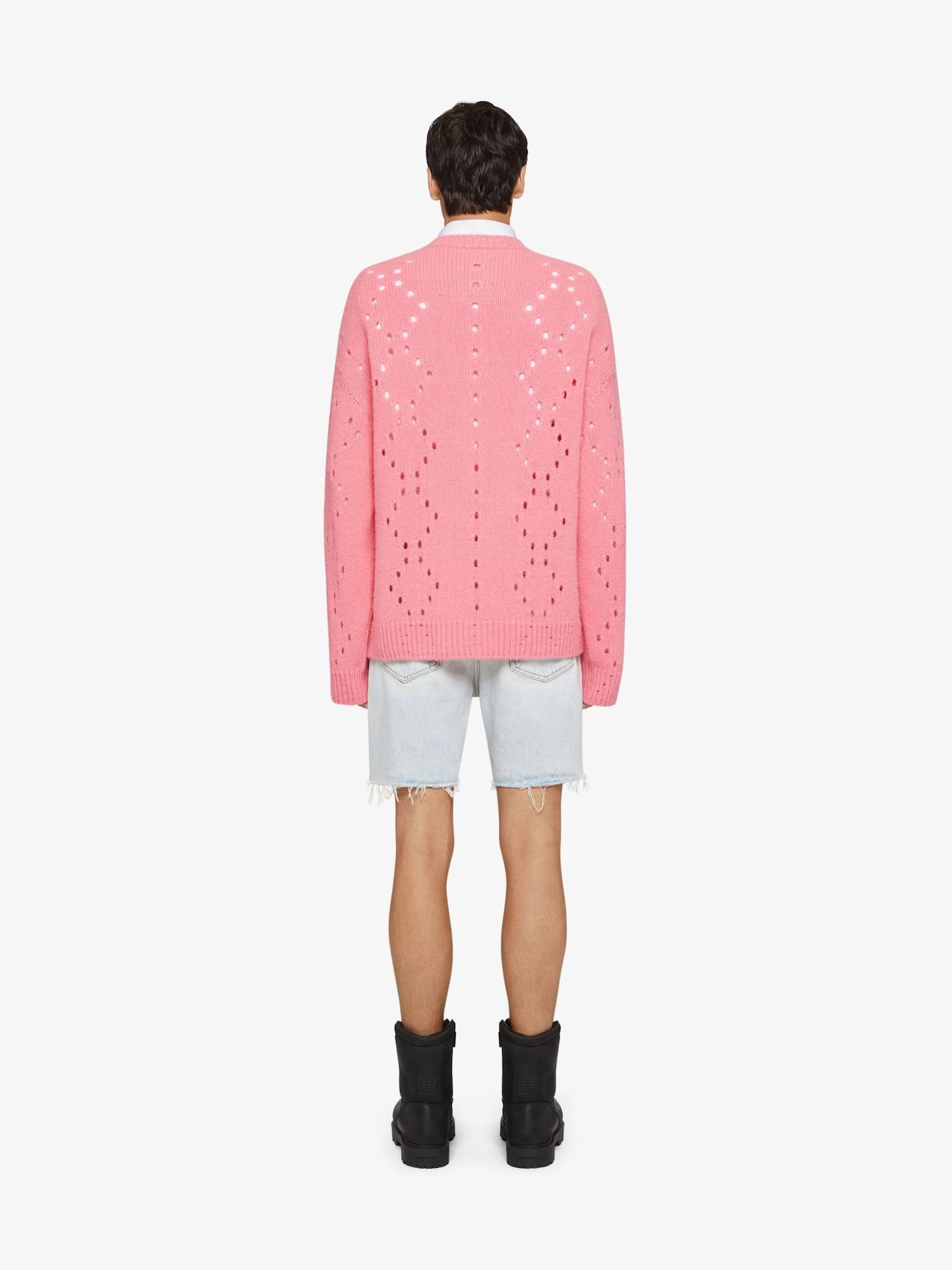 Oversized sweater in wool Product Image