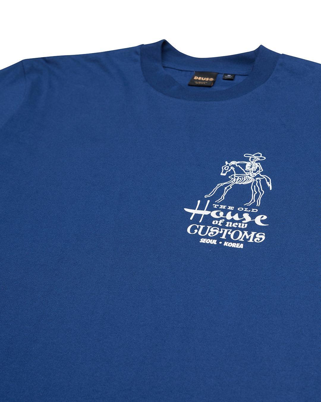 Seoul Address Tee - Mechanic Blue Product Image