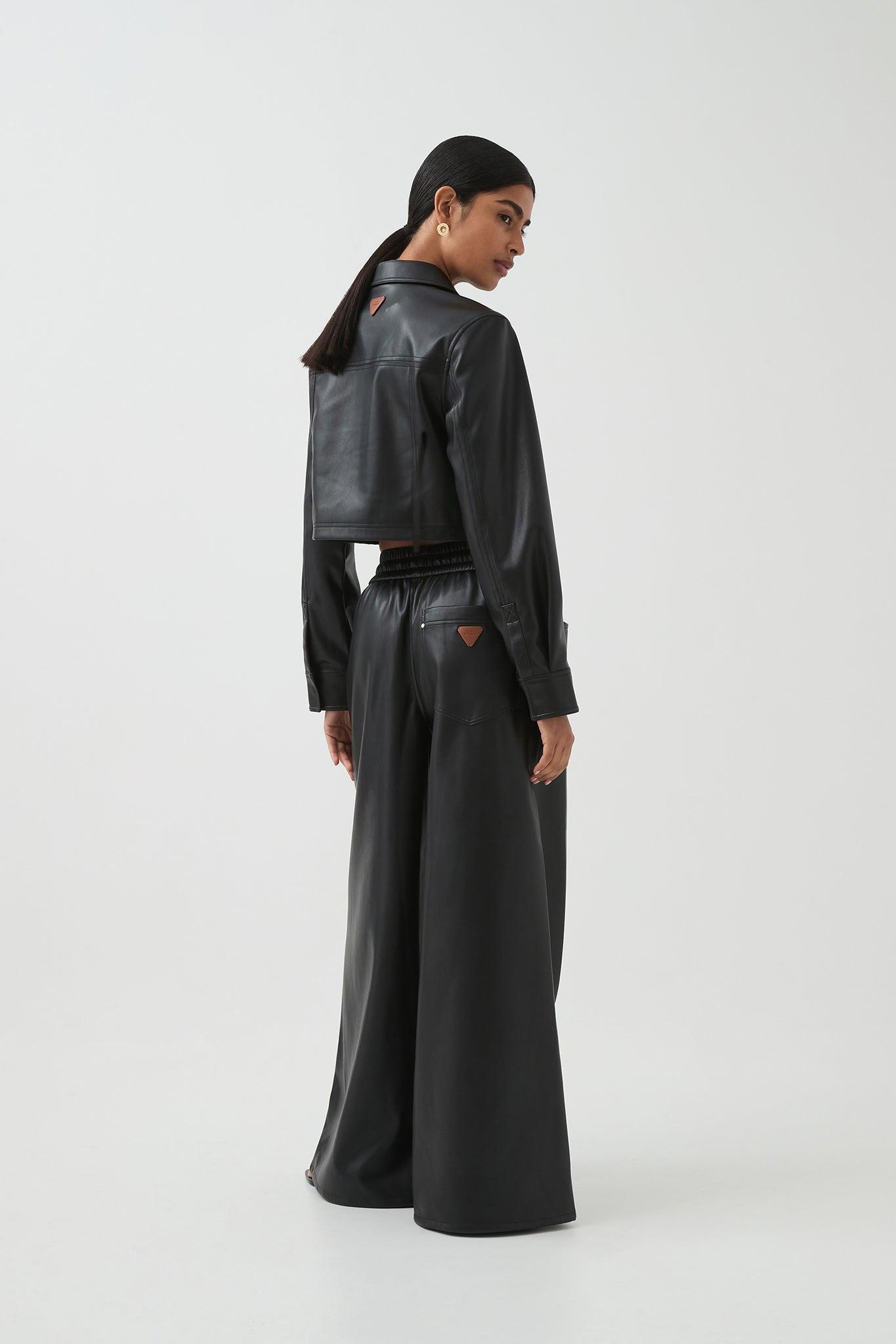 Raven Crop Shirt Product Image