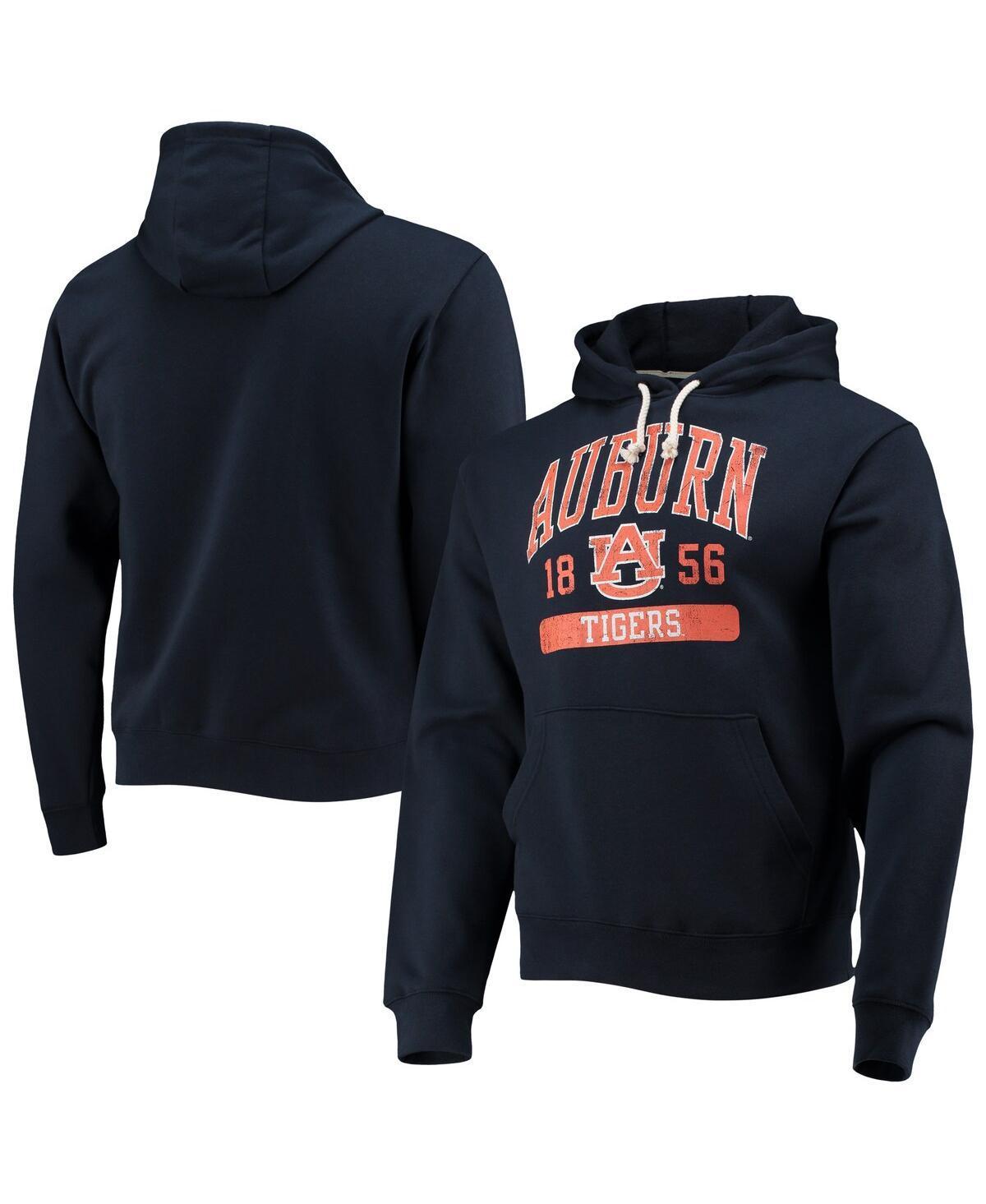 Mens League Collegiate Wear Auburn Tigers Volume Up Essential Fleece Pullover Hoodie Blue Product Image